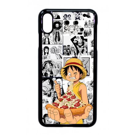 Monkey D Luffy Pizza - One Piece iPhone Xs Max tok