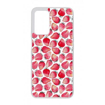 Strawberry BOOM - Eper mintás Oppo A16s tok