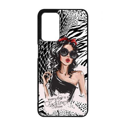 Fashion Show Girl Wild Beauty Animal Fashion Csajos Allat mintas Oppo A16s tok