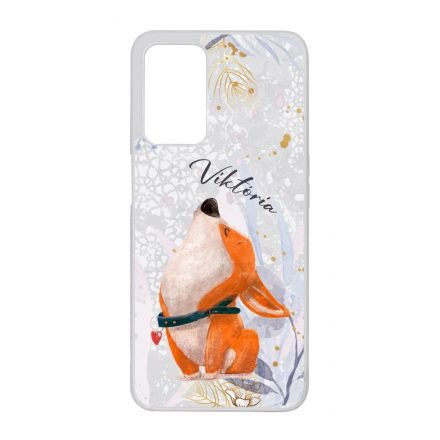 Cuki corgi kutyus - Téli mintás Oppo A16s tok