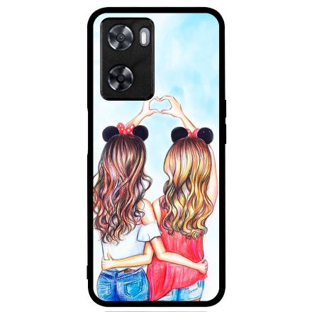 barátnők bff best friends forever legjobb barátnős besties Oppo A57s tok