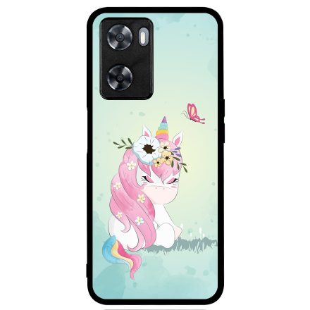 Édes unikornis és a Pillangó unicorn egyszarvú Oppo A57s tok