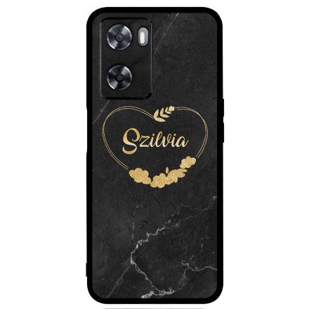 marble marvany mintas Heart szivecskes Oppo A57s tok