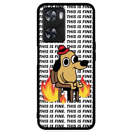 This is fine DOG kutyas meme Oppo A57s tok