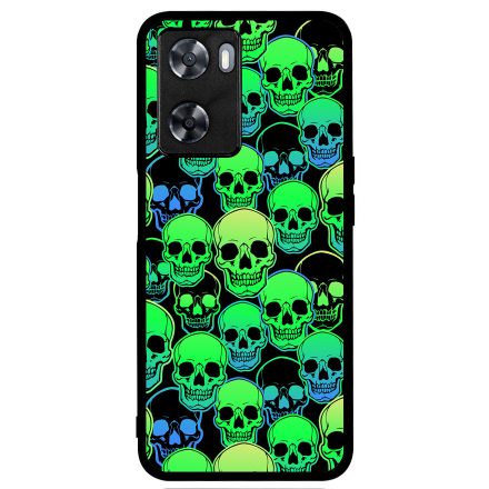 Green Skulls - Halloween Oppo A57s tok