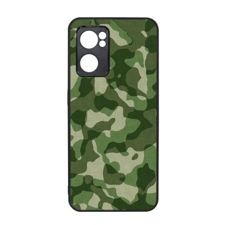 terepszin camouflage kamuflázs Oppo Reno 7 5G tok