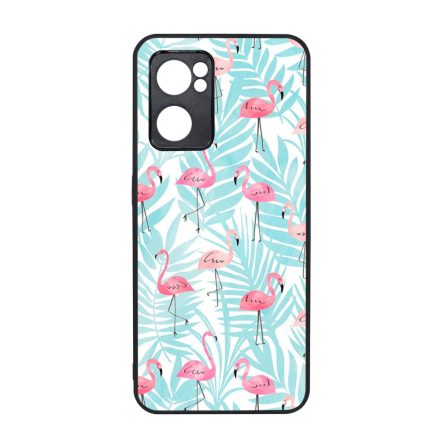 Flamingo Pálmafa nyár Oppo Reno 7 5G tok