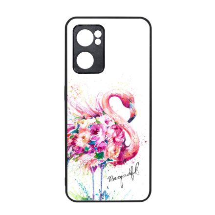 Álomszép Flamingo tropical summer nyári Oppo Reno 7 5G tok