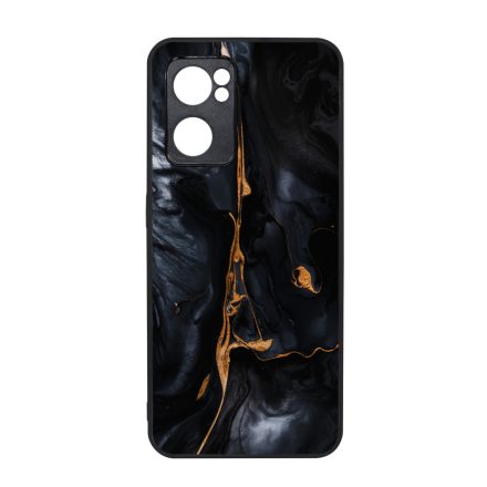 Black Gold marvanyos marvany mintas hatás Oppo Reno 7 5G tok