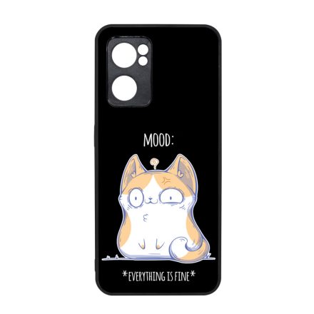 Cat Mood cicas macskas this is fine Oppo Reno 7 5G tok