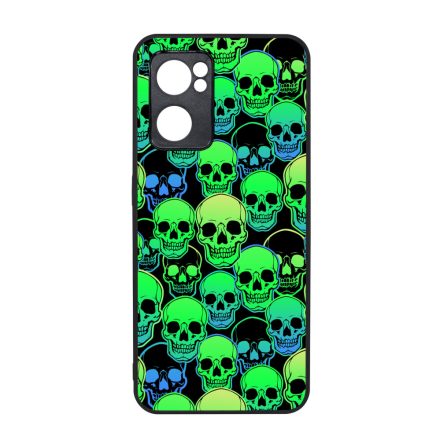 Green Skulls - Halloween Oppo Reno 7 5G tok