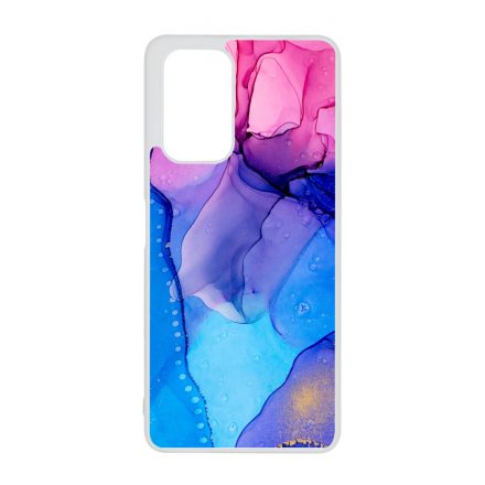 Blue Pink Gradient Ink kek rozsaszin marvanyos Oppo Reno 7 Lite 5G tok