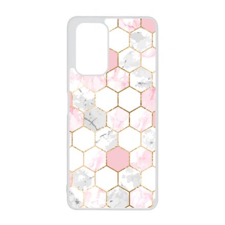 Geometric Rose Gold marvanyos marvany mintas Oppo Reno 7 Lite 5G tok