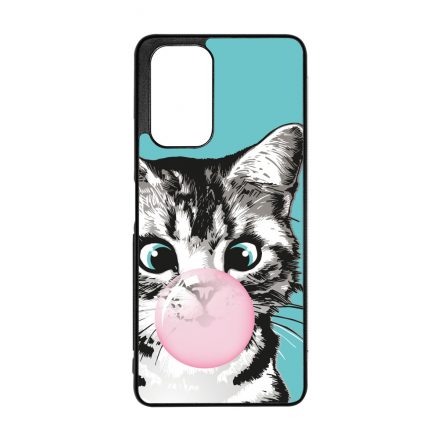 Bubble Cat - cica mintás Oppo Reno 7 Lite 5G tok