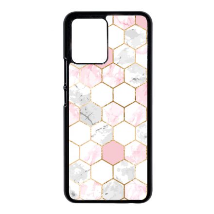 Geometric Rose Gold marvanyos marvany mintas Realme 8i tok