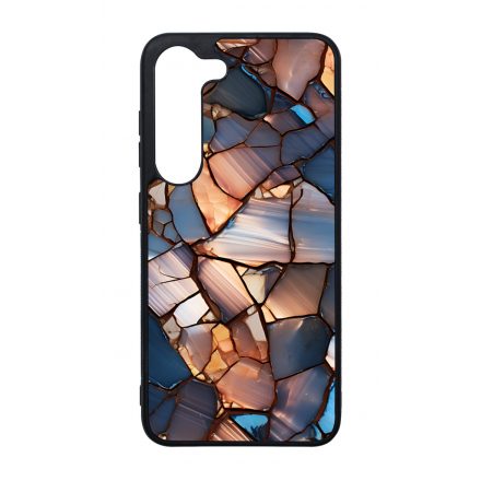 Elegáns kék mozaik Art Samsung Galaxy tok