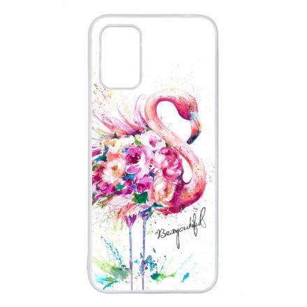 Álomszép Flamingo tropical summer nyári Samsung Galaxy A02s tok