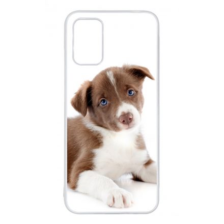 Édes Border Collie kölyök kutyus Samsung Galaxy A02s tok