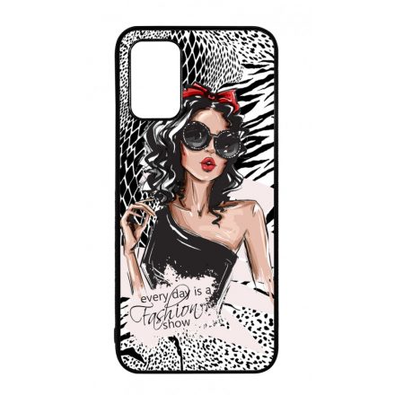 Fashion Show Girl Wild Beauty Animal Fashion Csajos Allat mintas Samsung Galaxy A02s tok