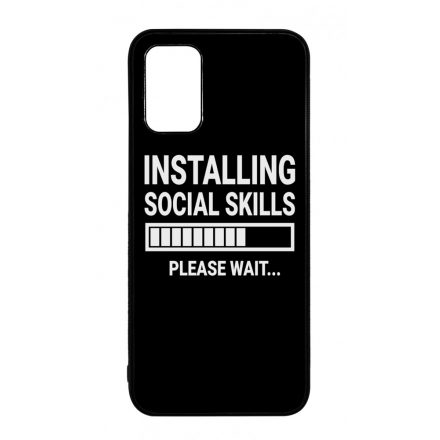 Installing social skills Antisocial Antiszocialis Meno Trendi Samsung Galaxy A02s tok