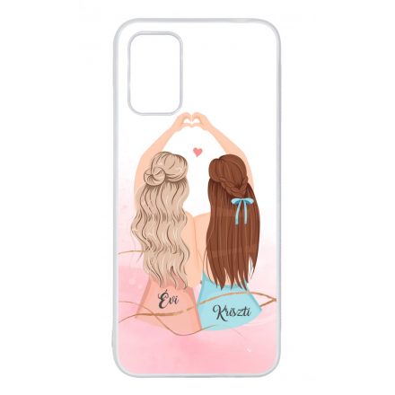 kerd a neveddel BFF Heart Best Friends forever legjobb baratnos Samsung Galaxy A02s tok