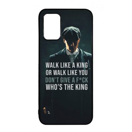 Tommy Shelby King idezet peaky blinders Samsung Galaxy A02s tok