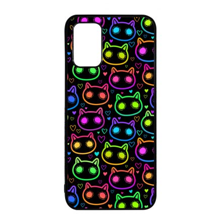 Halloween Macskak - Colored Samsung Galaxy A02s tok