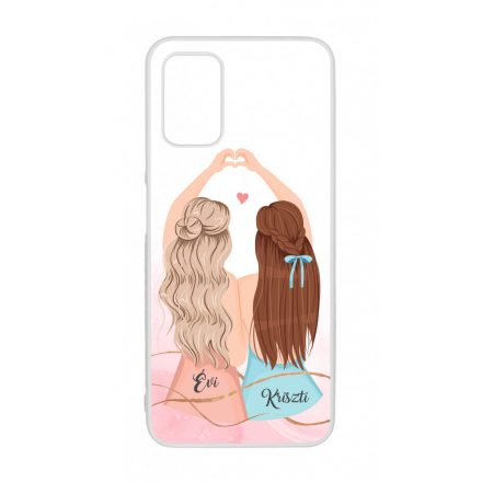 kerd a neveddel BFF Heart Best Friends forever legjobb baratnos Samsung Galaxy A03s tok