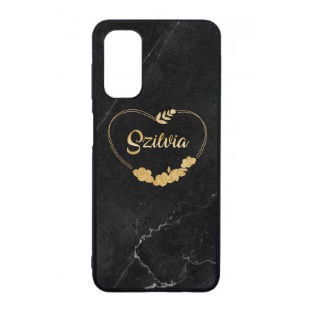 marble marvany mintas Heart szivecskes Samsung Galaxy A04s tok