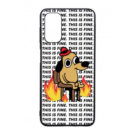 This is fine DOG kutyas meme Samsung Galaxy A04s tok