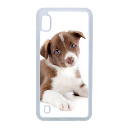 Édes Border Collie kölyök kutyus Samsung Galaxy A10 tok