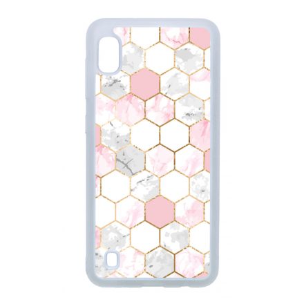 Geometric Rose Gold marvanyos marvany mintas Samsung Galaxy A10 tok