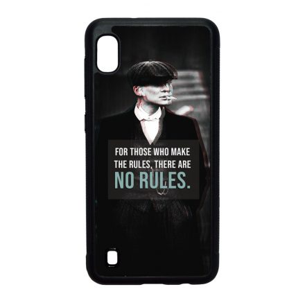 Tommy Shelby No rules idezet peaky blinders Samsung Galaxy A10 tok