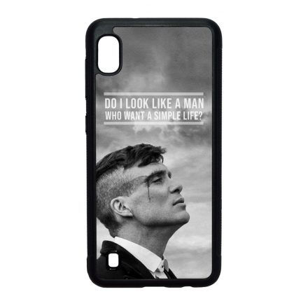 Tommy Shelby simple life idezet peaky blinders Samsung Galaxy A10 tok