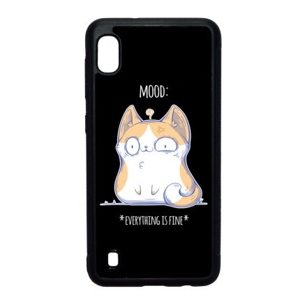 Cat Mood cicas macskas this is fine Samsung Galaxy A10 tok