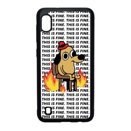 This is fine DOG kutyas meme Samsung Galaxy A10 tok