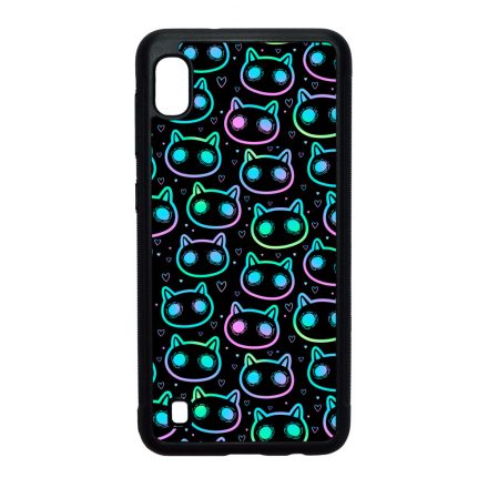 Halloween Macskak - Blue Samsung Galaxy A10 tok