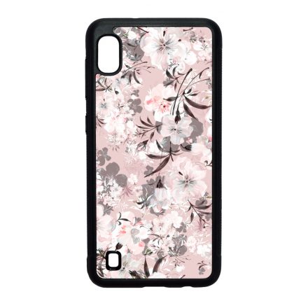 Puderpink tavaszi viragos Samsung Galaxy A10 tok