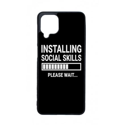 Installing social skills Antisocial Antiszocialis Meno Trendi Samsung Galaxy A12 tok