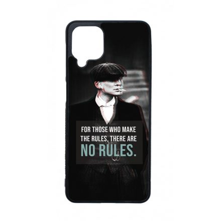 Tommy Shelby No rules idezet peaky blinders Samsung Galaxy A12 tok