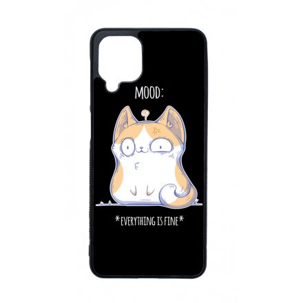 Cat Mood cicas macskas this is fine Samsung Galaxy A12 tok