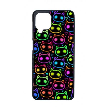 Halloween Macskak - Colored Samsung Galaxy A12 tok