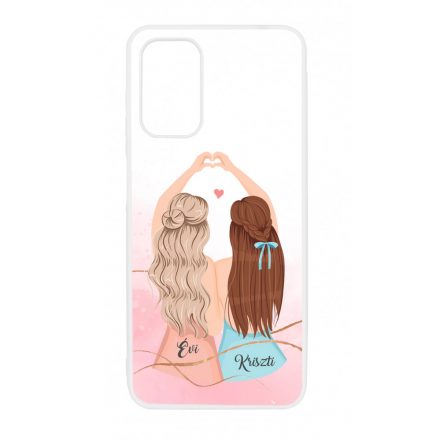 kerd a neveddel BFF Heart Best Friends forever legjobb baratnos Samsung Galaxy A13 4G tok