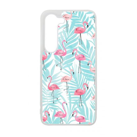 Flamingo Pálmafa nyár Samsung Galaxy A14 4G/5G tok