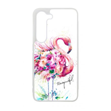 Álomszép Flamingo tropical summer nyári Samsung Galaxy A14 4G/5G tok