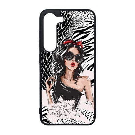 Fashion Show Girl Wild Beauty Csajos Allat mintas Samsung Galaxy A14 4G/5G tok