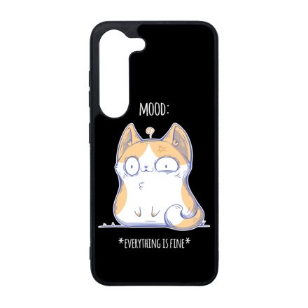 Cat Mood cicas macskas this is fine Samsung Galaxy A14 4G/5G tok