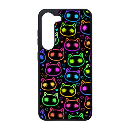 Halloween Macskak - Colored Samsung Galaxy A14 4G/5G tok