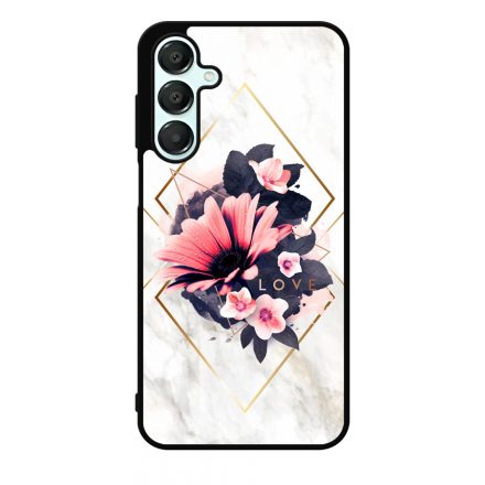 Marble Love marvany mintas viragos Samsung Galaxy A16 4G/5G tok