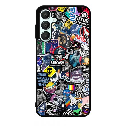 NASA matricabomba astronaut űrhajós stickerbomb Samsung Galaxy A16 4G/5G tok